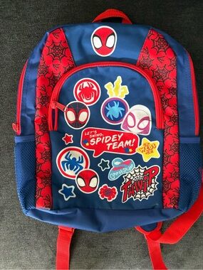 Amazon Kids Spidey Team Blue and Red Backpack